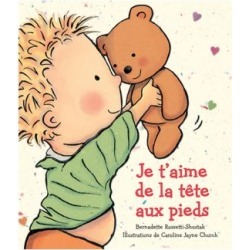 Je t'aime de la tête aux pieds Book (French Version)
