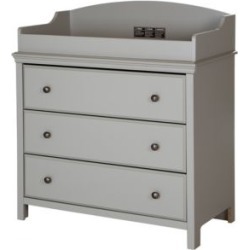 Cotton Candy Three-Drawer Changing Table