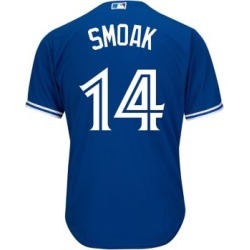 T-shirt en jersey de la MLB de Justin Smoak des Blue Jays de Toronto