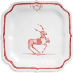 Reindeer Football Games Ceremic Party Plate