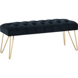 Velvet Double Bench