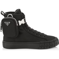 Women's Pocket High-Top Sneakers - Nero - Size 7 found on Bargain Bro from Saks Fifth Avenue for USD $1,041.20