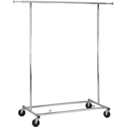 Collapsible Chrome Garment Rack