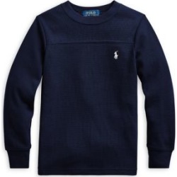 T-shirt à manches longues en mélange de coton
