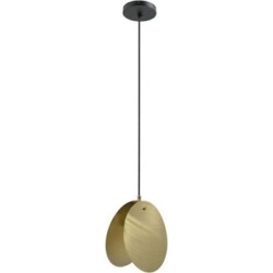 Lustre en fer et laiton Frond, collection Modern Glamour