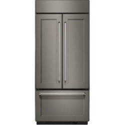 KBFN506EPA-36 inch Wide, 20.8 Cu. Ft, French Door Refrigerator- Panel Ready