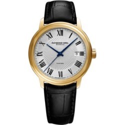 Montre analogique Maestro avec bracelet en cuir