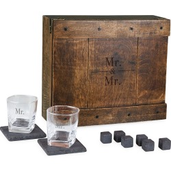 Mr. & Mr. 11-Piece Whiskey Box Gift Set