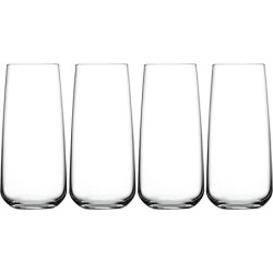 Nude Glass Mirage 4-Piece Long Drink Glass Set