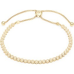 14K Yellow Gold & Diamond Geometric Slider Bracelet