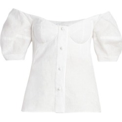 Off-The-Shoulder Puff-Sleeve Blouse found on Bargain Bro from Saks Fifth Avenue Canada for USD $1,244.98