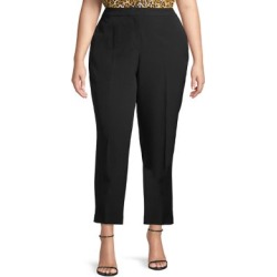 Plus Pressed Crepe Pants