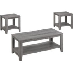 Ensemble de trois tables