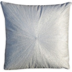 Callisto Home Metallic Linen Pillow - White
