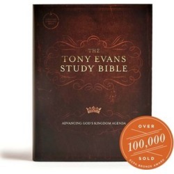 Csb Tony Evans Study Bible, Hardcover: Study Notes And Commentary, Articles, Videos, Easy-to-read Font