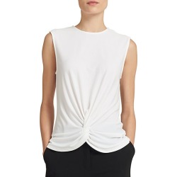 Front Twist Sleeveless Top