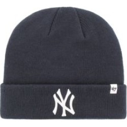 Tuque longue en tricot à revers des Yankees de New York de la MLB