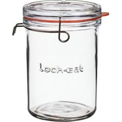 Lock-Eat Lidded Food Jar
