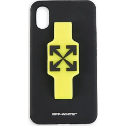 Off-White Men's Neon Finger Strap Arrows iPhone XS Case - Black