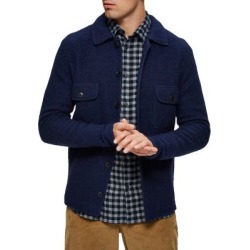 Cardigan en laine boutonné