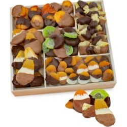 Deluxe Belgian Chocolate Dipped Dried Fruit Tray