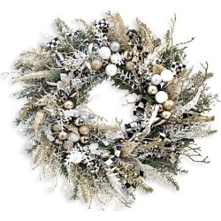 MacKenzie-Childs Silver Lining Wreath
