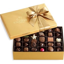 Godiva 70-Piece Chocolate Gold Gift Box