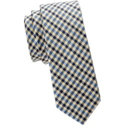 Kid's Gingham Silk Tie