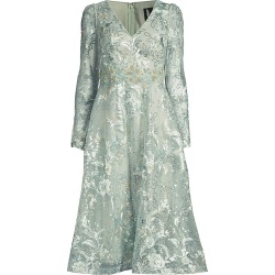 Jacquard Floral Tea Dress found on MODAPINS