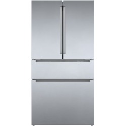 Série 800 B36CL80ENS - Réfrigérateur à 4 portes dont 2 battants, à profondeur de comptoir (91 cm). Acier inoxydable