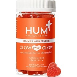 Hum Nutrition Women's Glow Sweet Glow Gummies Hydrating Hyaluronic Acid Supplement