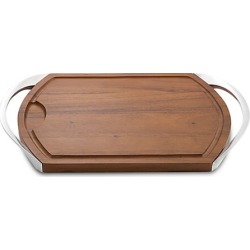 Nambé Wooden Carve & Serve Station