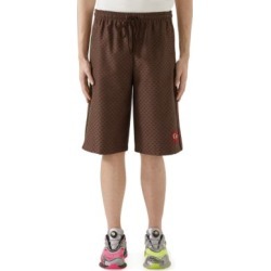 Mini GG Shorts with Gucci Label