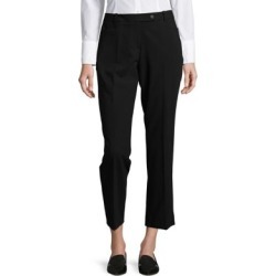 Petite Flat Front Pants
