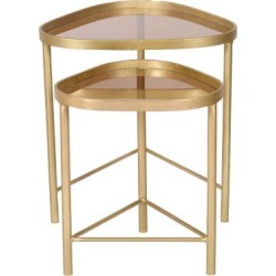 Modern Glamour Comete 2-Piece Decorative Table Set