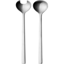 Two-Piece New York Stainless Steel Salad Servers
