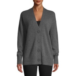Cardigan en cachemire boutonné sur le devant