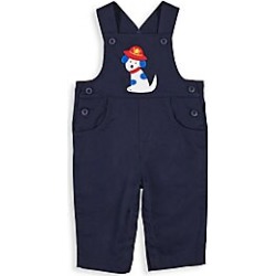 Florence Eiseman Baby Boy's Fire Engine Overalls - Navy - Size 18 Months
