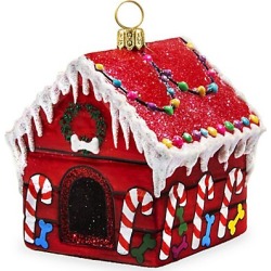 Joy To The World Diva Dogs Sweet Treats Dog House Ornament