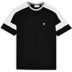 Black Cut and Sew T-Shirt