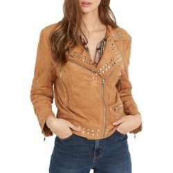 Blouson de moto riveté Joan