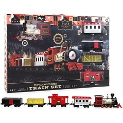 FAO Schwarz 75-Piece Motorized Train Set