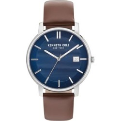 Montre à bracelet en cuir Classic KC50569002