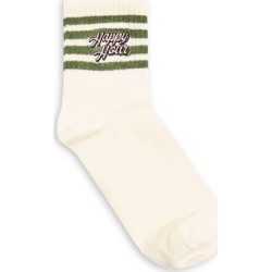 Chaussettes tubes rayées Happy Hour