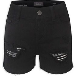 DL1961 Premium Denim Little Girl's & Girl's Distressed Denim Shorts - Late Night - Size 7
