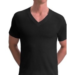 2 Pack Cotton V Neck T Shirt