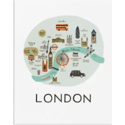 London Illustrated Art Print