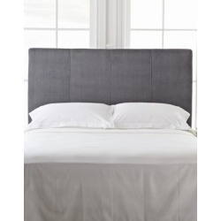 Tete de lit rembourrée Lanvin dotee de points de couture de style baseball