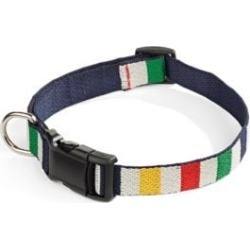 Multi Stripe Large Dog Collar