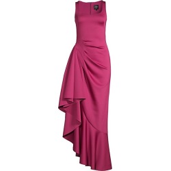 Black Halo Women's Jewel Ruffle Gown - Snakebite - Size 8